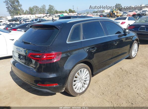 WAUTPBFF7GA076249 2016 AUDI A3 Black Հետևի աջ