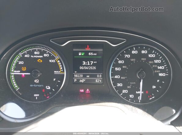WAUTPBFF7GA076249 2016 AUDI A3 Black Հետևի նստատեղերի տեսք