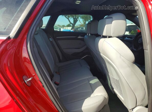 WAUTPBFF9HA036370 2017 AUDI A3 Red 