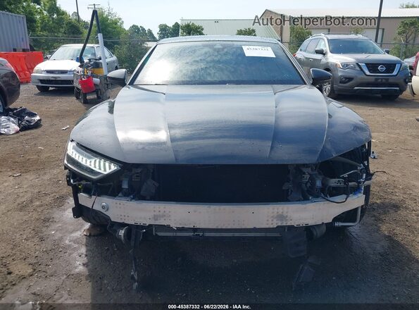 WAUU2AF20KN053164 2019 AUDI A7 Black უკანა სალონის ხედი