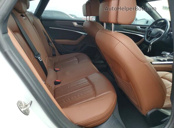 WAUU2AF20KN112407 2019 AUDI A7 White Հետևի նստատեղերի տեսք