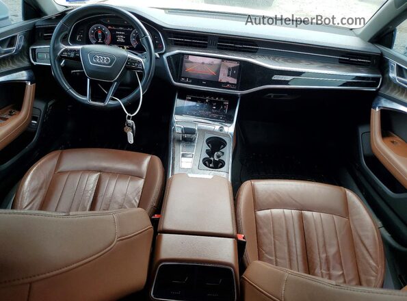 WAUU2AF20KN112407 2019 AUDI A7 White Առջևի վահանակի տեսք