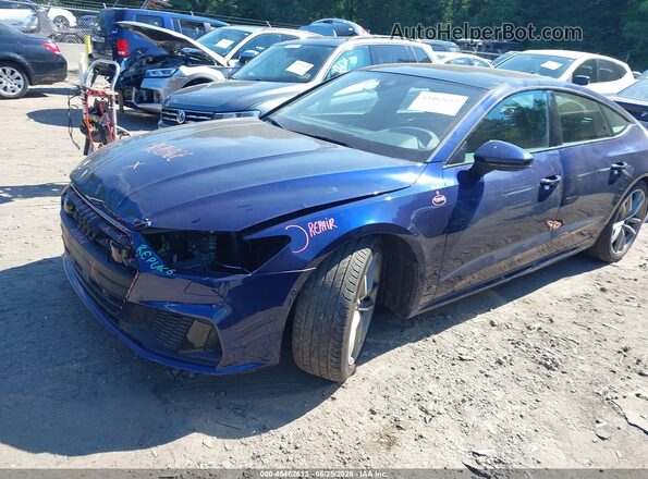 WAUU2AF26MN014100 2021 AUDI OTHER Blue Vista tres cuartos delantera izquierda
