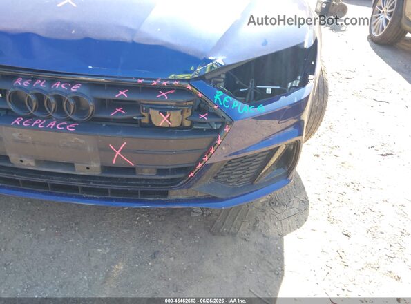 WAUU2AF26MN014100 2021 AUDI OTHER Blue Vista frontal