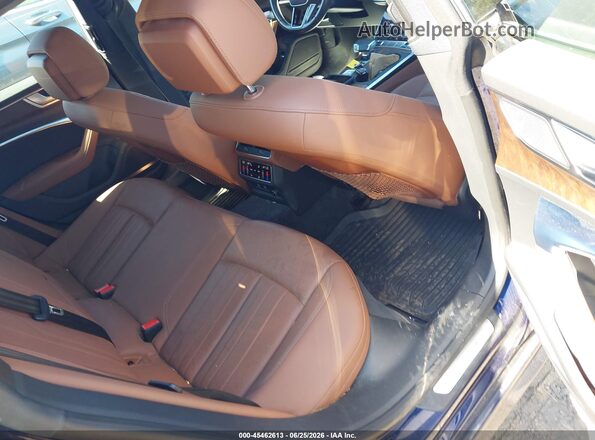 WAUU2AF26MN014100 2021 AUDI OTHER Blue Vista de la etiqueta del VIN