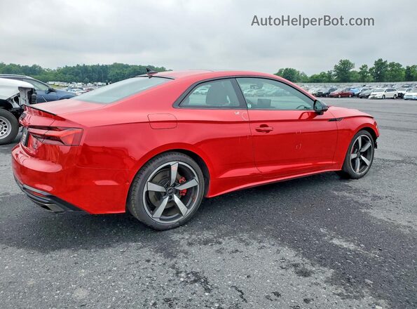 WAUUAAF52PA017682 2023 AUDI A5 Красный Задняя правая четверть
