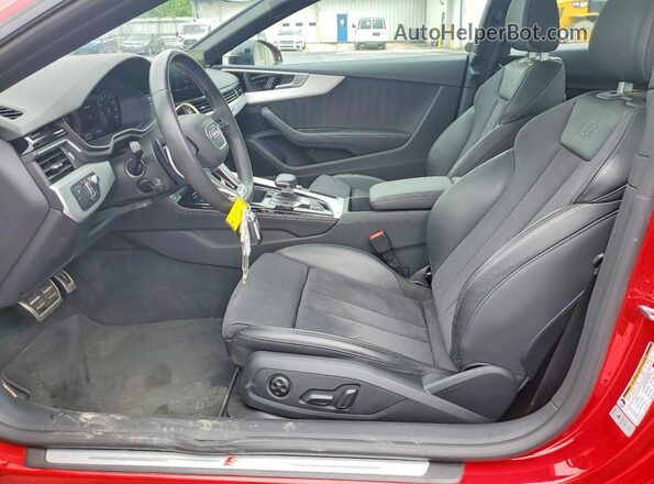 WAUUAAF52PA017682 2023 AUDI A5 Красный Вид салона спереди