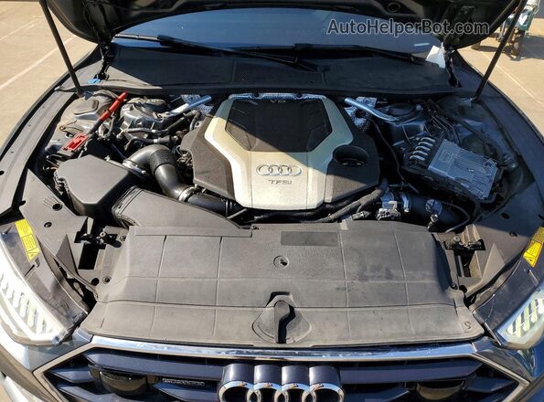 WAUV2AF28KN018361 2019 AUDI A7 Charcoal Widok wnętrza z tyłu