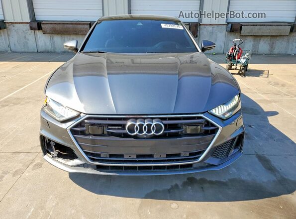 WAUV2AF28KN018361 2019 AUDI A7 Charcoal Widok z przodu