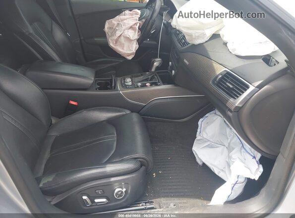 WAUW2AFC0GN047535 2016 AUDI S7 Silver Widok wnętrza z przodu