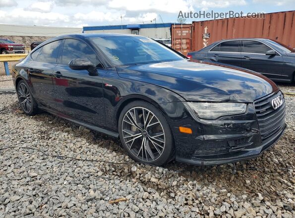 WAUW2AFC5HN044390 2017 AUDI A7 Black Przód prawy