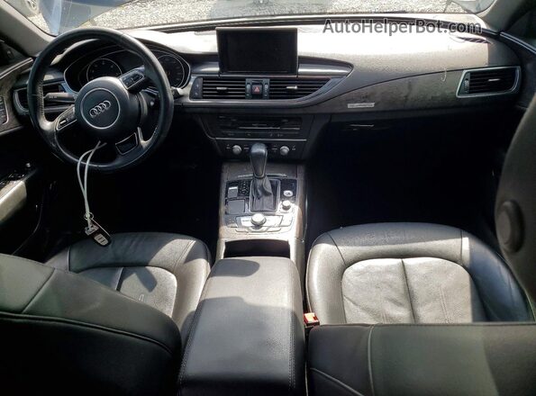 WAUW2AFC5HN044390 2017 AUDI A7 Black Widok deski rozdzielczej