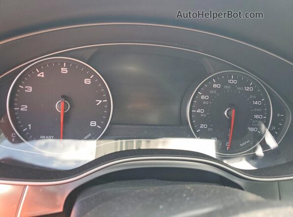 WAUW2AFC5HN044390 2017 AUDI A7 Black Widok zestawu wskaźników