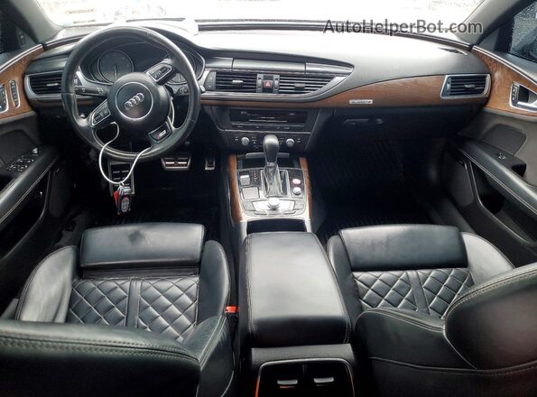 WAUW2AFC8GN169771 2016 AUDI S7 Gray Widok deski rozdzielczej