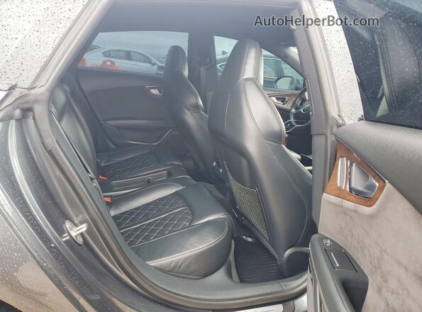 WAUW2AFC8GN169771 2016 AUDI S7 Gray Widok tylnych siedzeń