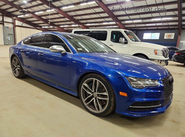 WAUW2AFCXGN021377 2016 AUDI S7 Blue 