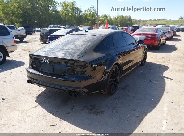 WAUW2AFCXGN123200 2016 AUDI S7 Black Tył prawy