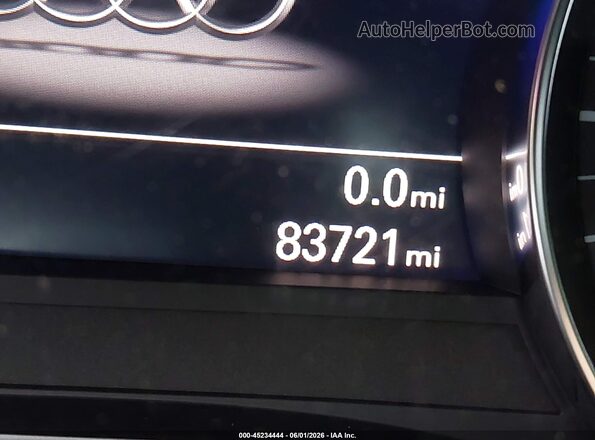 WAUW3AFC9JN100723 2018 AUDI A7 Navy Widok zestawu wskaźników