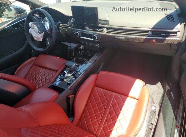 WAUW4GF56PN001741 2023 AUDI S5 Black წინა პანელის ხედი