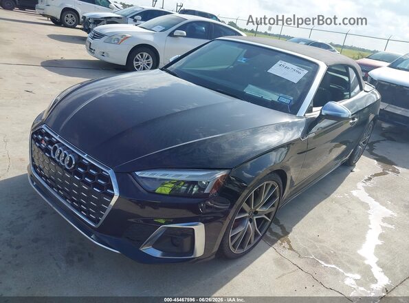 WAUW4GF5XPN008000 2023 AUDI S5 Black Vista tres cuartos delantera izquierda