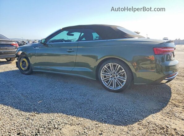 WAUWAGF54NN004577 2022 AUDI A5 Green Задня ліва чверть