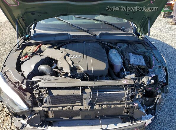 WAUWAGF54NN004577 2022 AUDI A5 Green Вид задньої частини салону