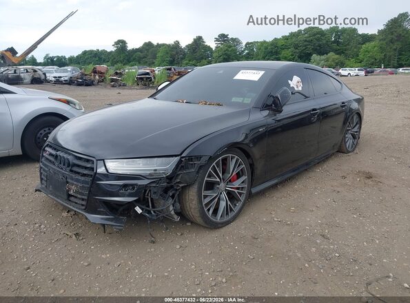 WAUWFAFC0JN052925 2018 AUDI S7 Black Przód lewy