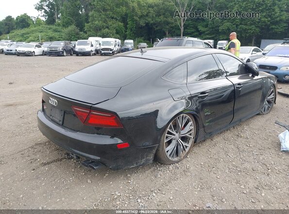 WAUWFAFC0JN052925 2018 AUDI S7 Black Tył prawy