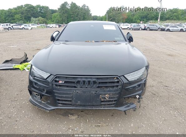 WAUWFAFC0JN052925 2018 AUDI S7 Black Widok z przodu
