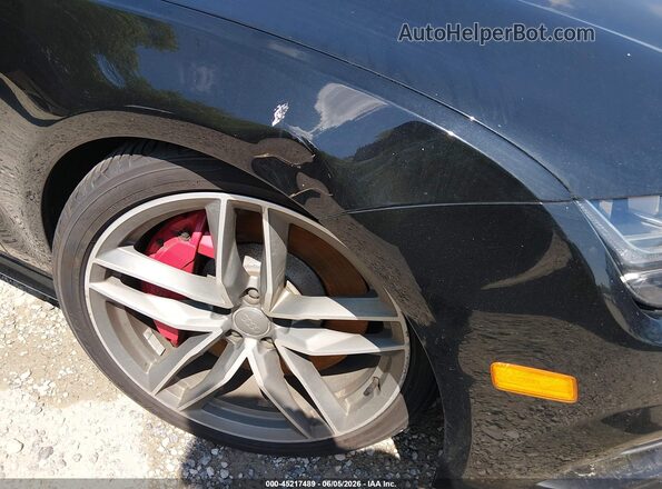 WAUWFAFCXHN040792 2017 AUDI S7 Black Вид спереду