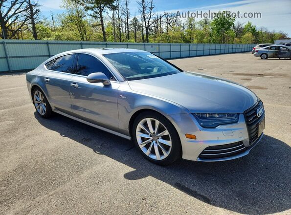 WAUWGAFC1GN006901 2016 AUDI A7 Silver Delantero derecho