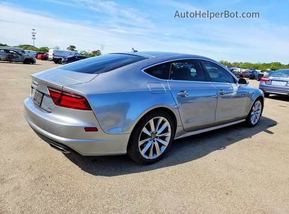 WAUWGAFC1GN006901 2016 AUDI A7 Silver Trasero derecho