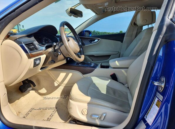 WAUWGAFC3GN163569 2016 AUDI A7 Blue Вид салону спереду