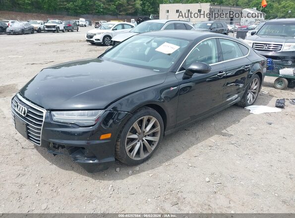 WAUWGAFC5GN005167 2016 AUDI A7 Черный Передняя левая четверть