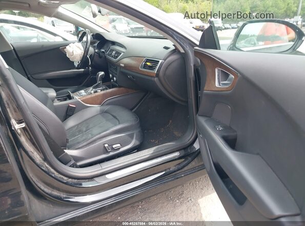 WAUWGAFC5GN005167 2016 AUDI A7 Черный Вид салона спереди