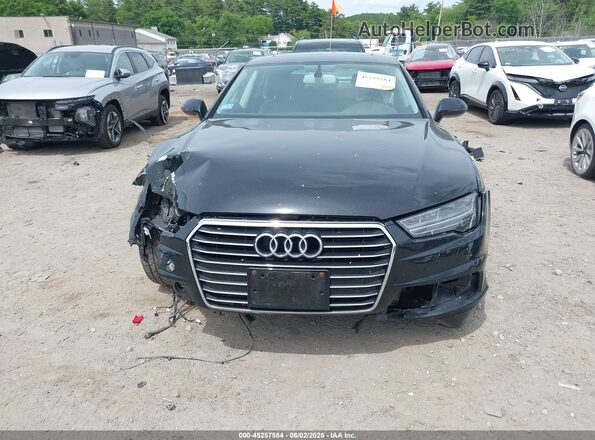 WAUWGAFC5GN005167 2016 AUDI A7 Черный Вид задней части салона