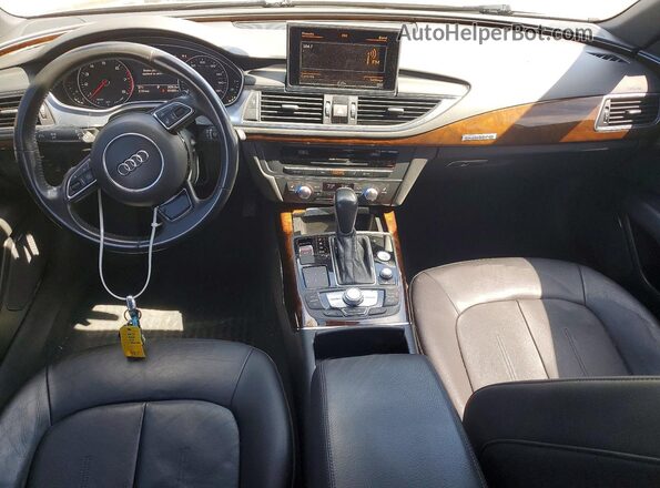 WAUWGAFC5GN096229 2016 AUDI A7 Charcoal წინა პანელის ხედი