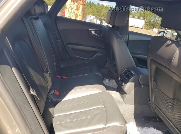 WAUWGAFC5GN096229 2016 AUDI A7 Charcoal უკანა სავარძლების ხედი