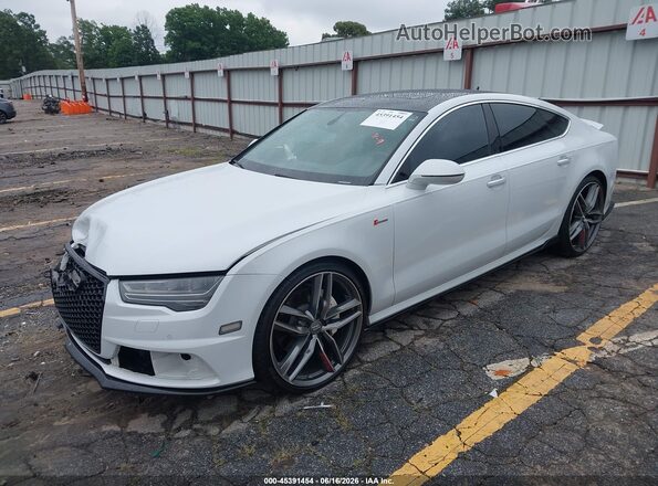 WAUWGAFC8GN034081 2016 AUDI A7 White Przód lewy
