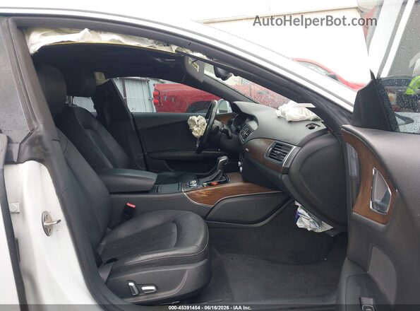 WAUWGAFC8GN034081 2016 AUDI A7 White Widok wnętrza z przodu