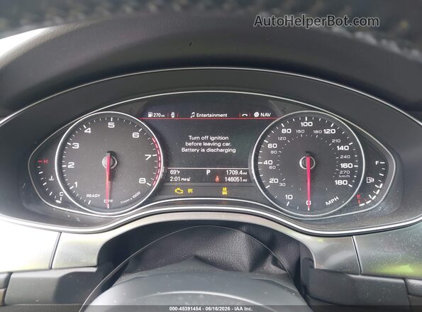 WAUWGAFC8GN034081 2016 AUDI A7 White Widok tylnych siedzeń