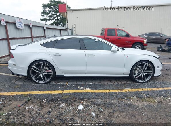 WAUWGAFC8GN034081 2016 AUDI A7 White Widok wnętrza z tyłu