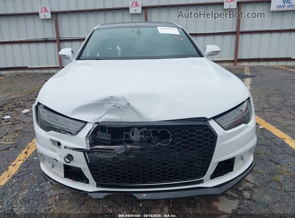 WAUWGAFC8GN034081 2016 AUDI A7 White Widok zestawu wskaźników