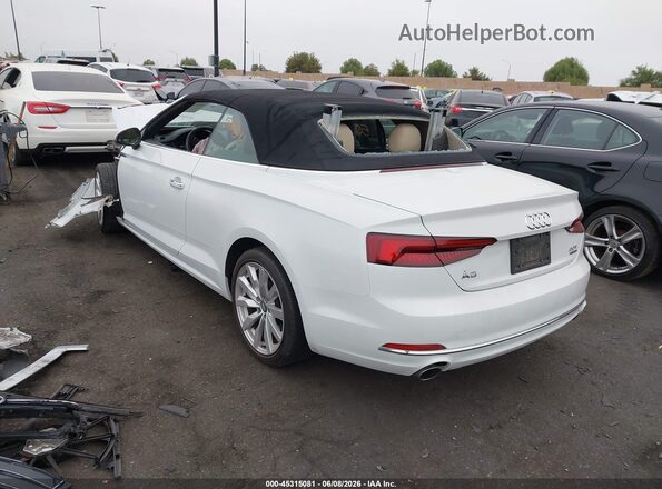 WAUWNGF56JN017913 2018 AUDI A5 White უკანა მარცხენა