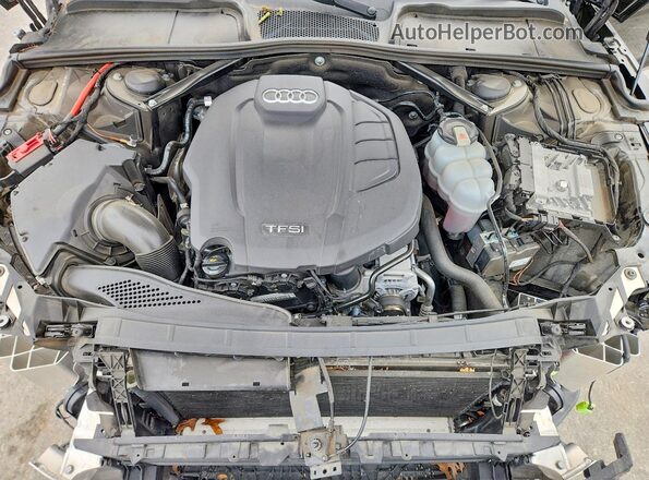 WAUYNGF55KN009165 2019 AUDI A5 Black უკანა სალონის ხედი