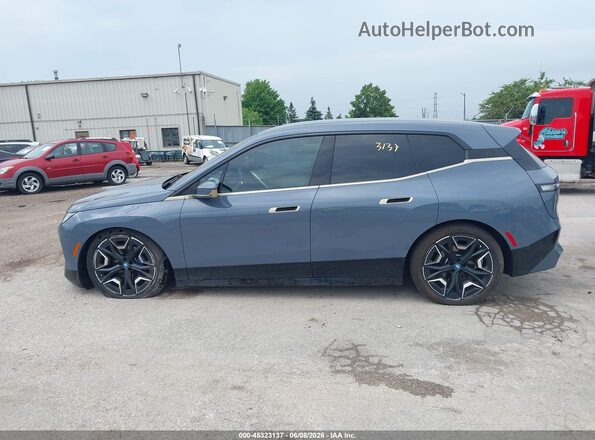 WB523CF00RCN58463 2024 BMW IX Gray Widok wnętrza 360 stopni