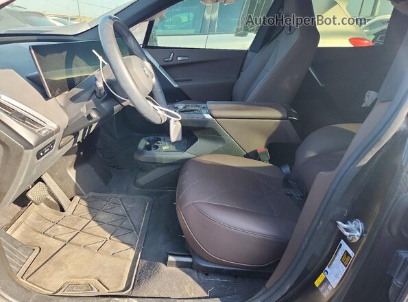 WB523CF03SCT49398 2025 BMW IX Синий Вид салона спереди