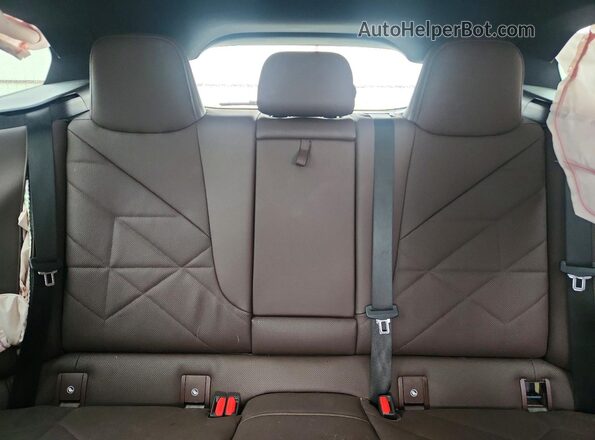 WB523CF03SCT49398 2025 BMW IX Синий Вид задних сидений