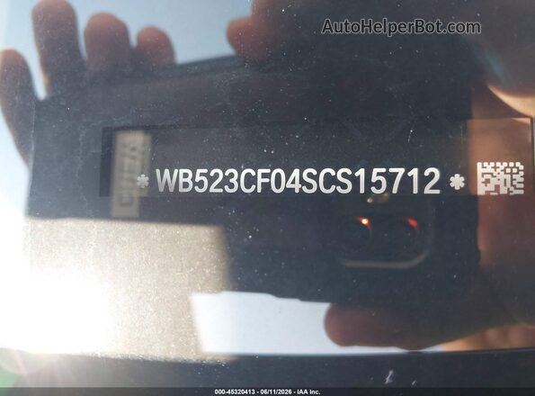 WB523CF04SCS15712 2025 BMW IX Black 