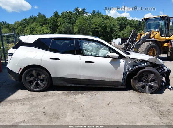WB523CF05SCU31200 2025 BMW IX White Панорамний вид салону 360°